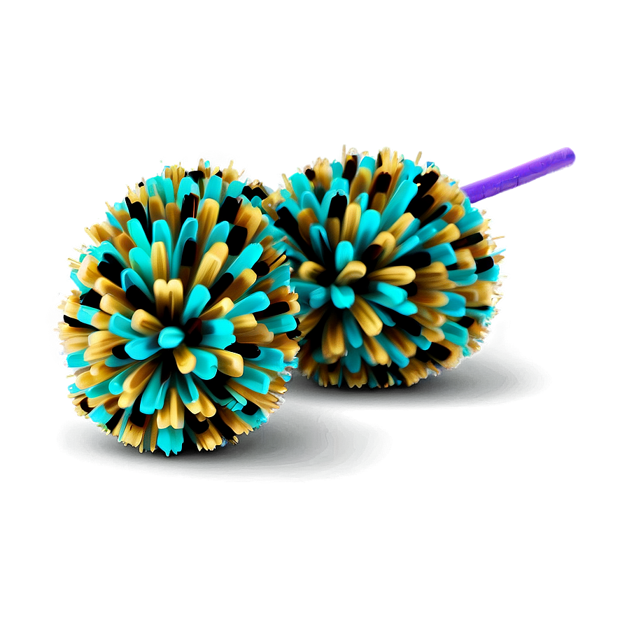 Animal Print Pom Poms Png Eph76 PNG image