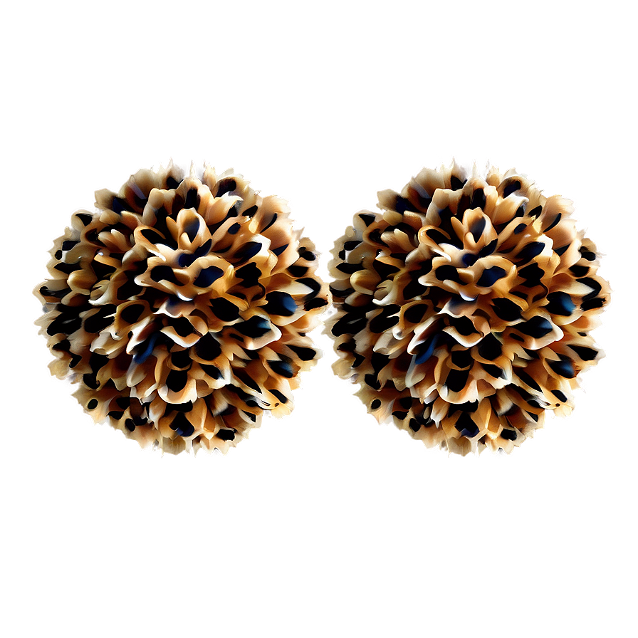 Animal Print Pom Poms Png Kie27 PNG image