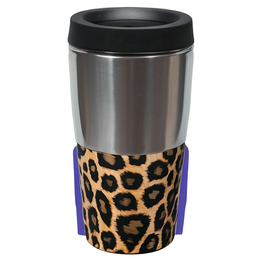 Animal Print Tumbler Cup Png 06272024 PNG image