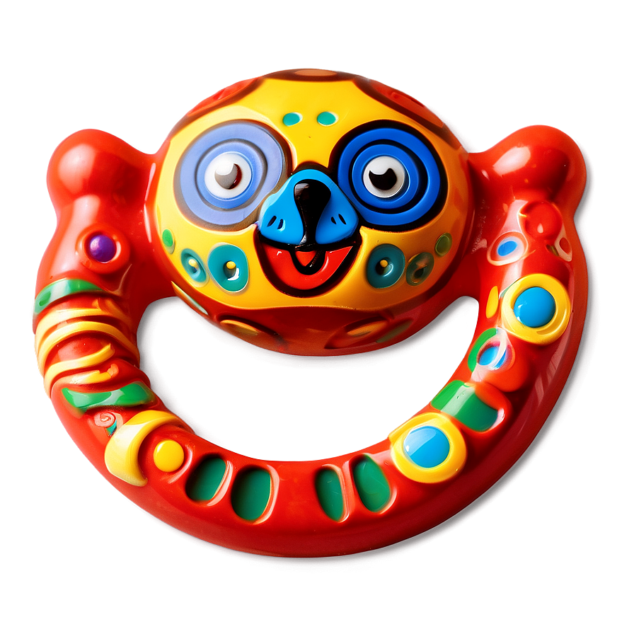 Animal-shaped Baby Rattle Png Jag PNG image