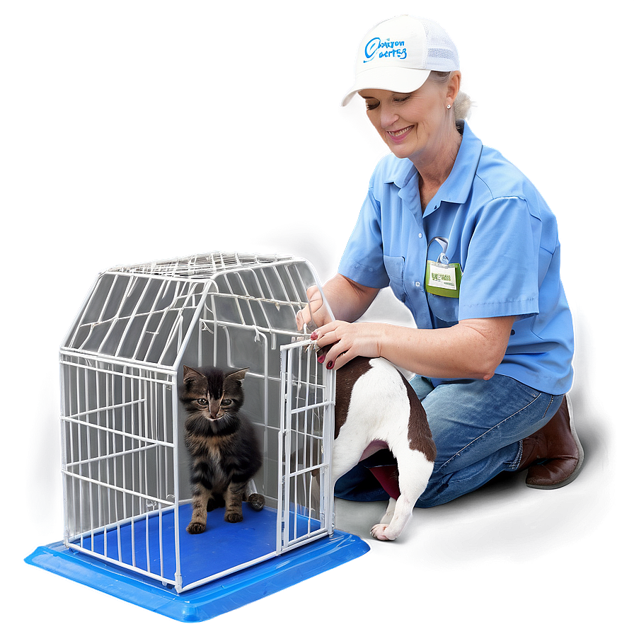 Animal Shelter Volunteer Png 4 PNG image