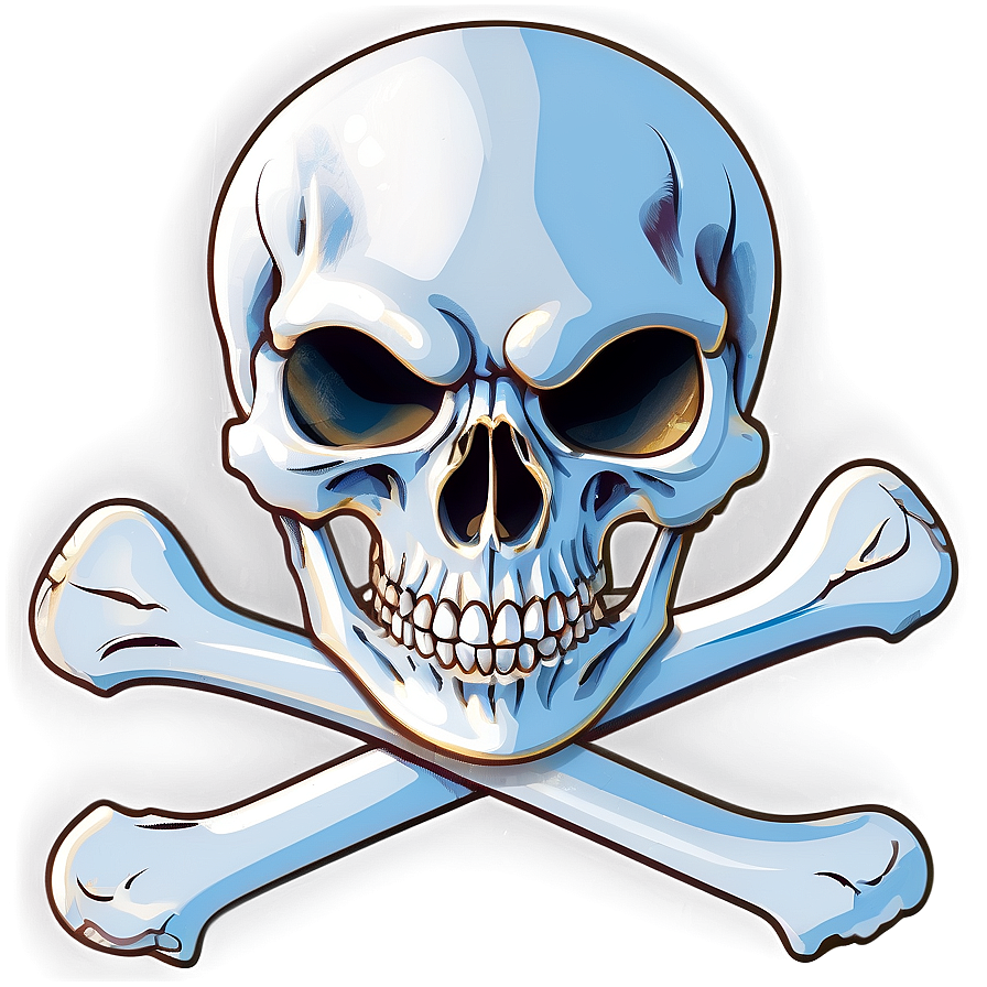 Animal Skull And Crossbones Png 06282024 PNG image