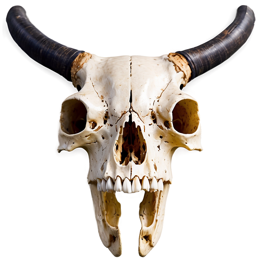 Animal Skull Front View Png 06282024 PNG image