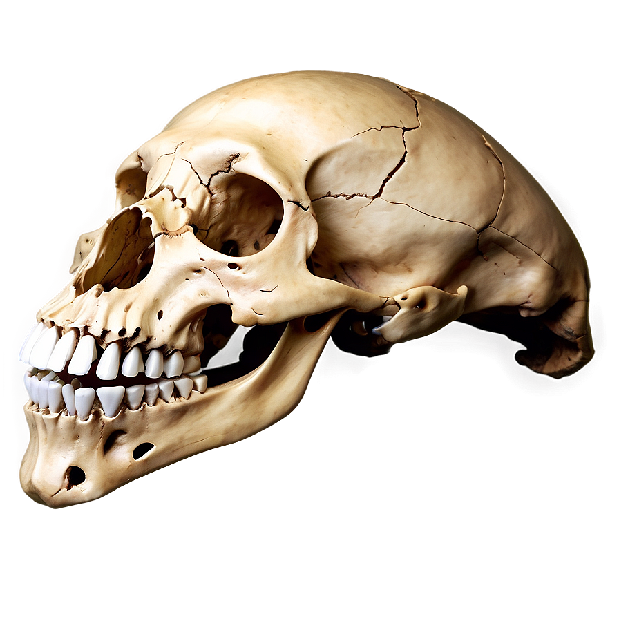 Animal Skull Profile View Png 06282024 PNG image