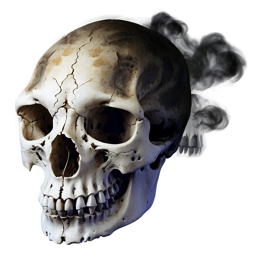 Animal Skull With Smoke Png Pbs PNG image