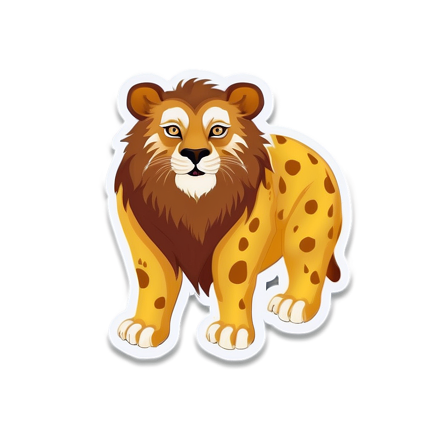 Animal Theme Stickers Png Pvq PNG image