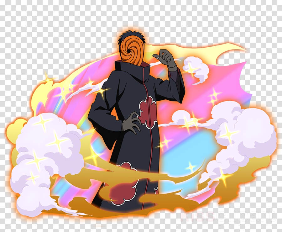 Animated Akatsuki Memberwith Explosive Background PNG image