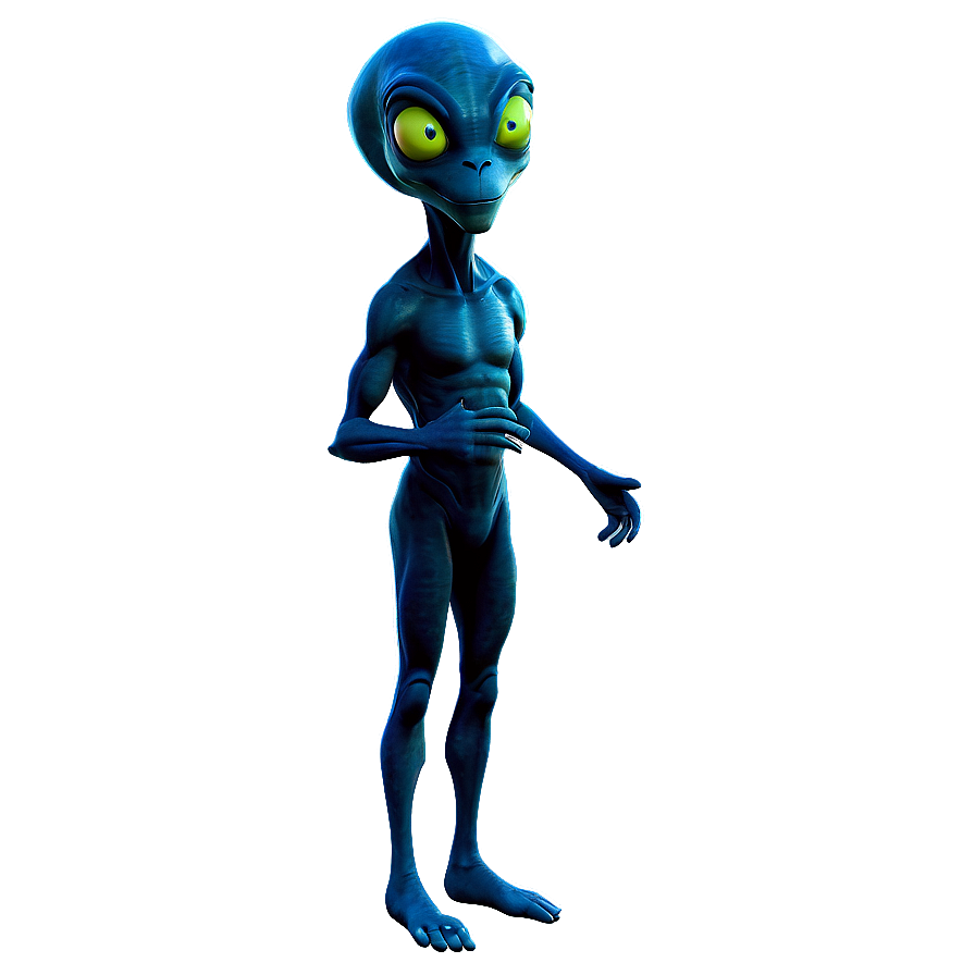 Animated Alien Cartoon Png 9 PNG image