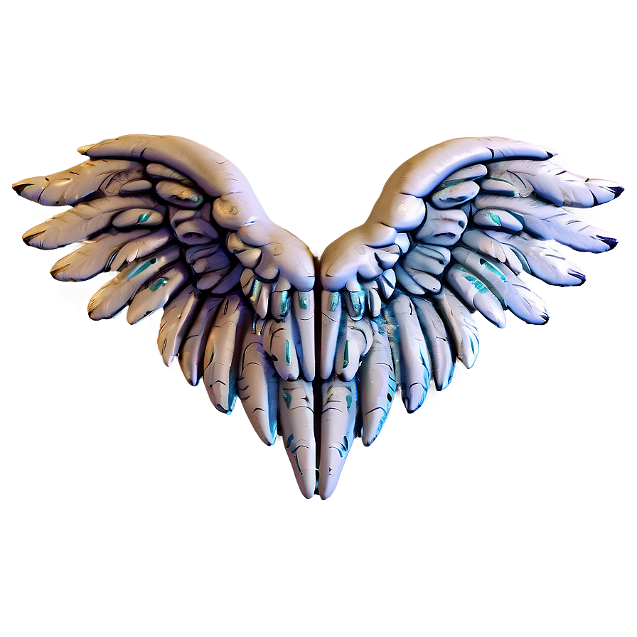 Animated Angel Wings Texture Png 05042024 PNG image