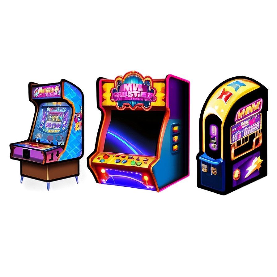 Animated Arcade Games Png Rhb94 PNG image