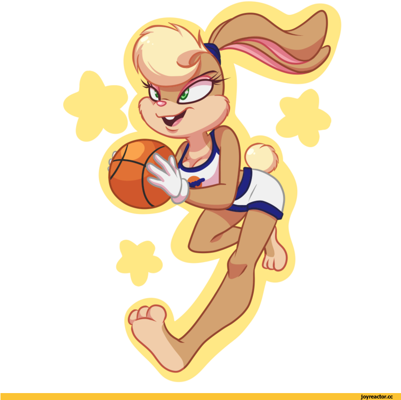 Animated Basketball Character Space Jam PNG image