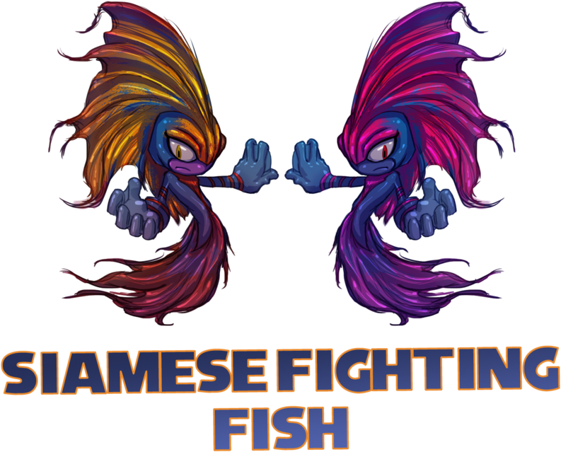 Animated Betta Fish High Five PNG image