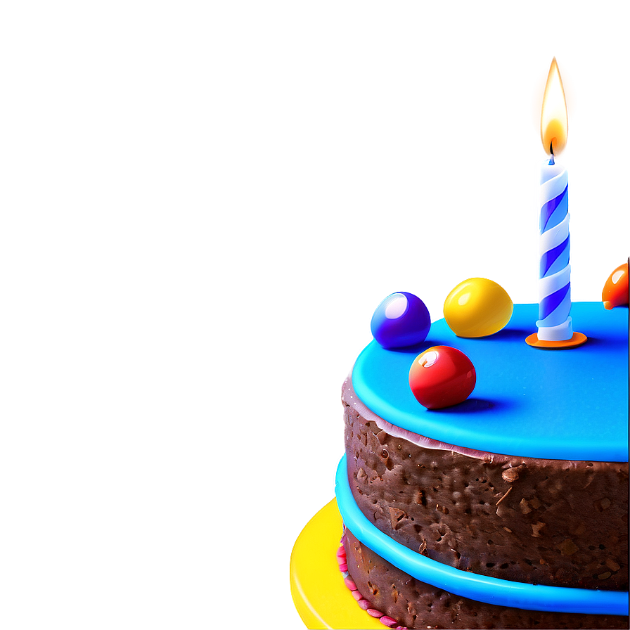 Animated Birthday Cake Png 45 PNG image