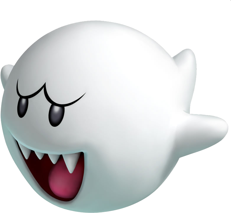 Animated Boo Ghost Character PNG image