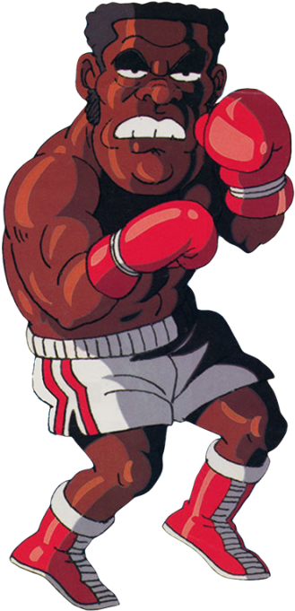 Animated Boxer Character PNG image