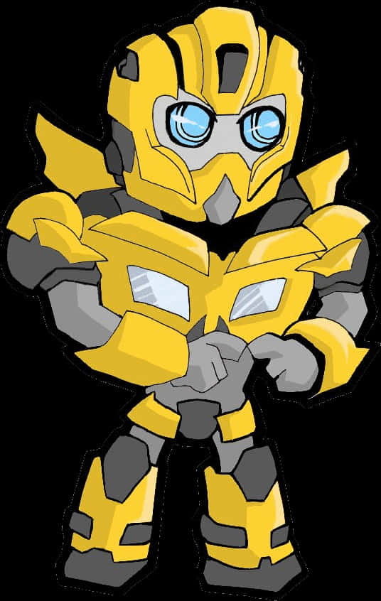 Animated Bumblebee Character Illustration PNG image