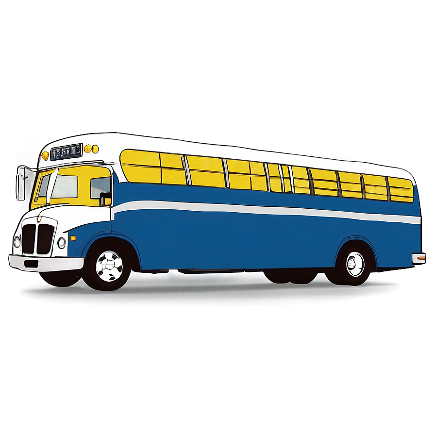 Animated Bus Png 7 PNG image