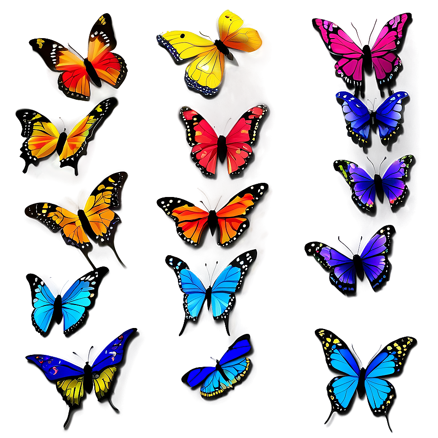 Animated Butterfly Flight Png Eqj PNG image