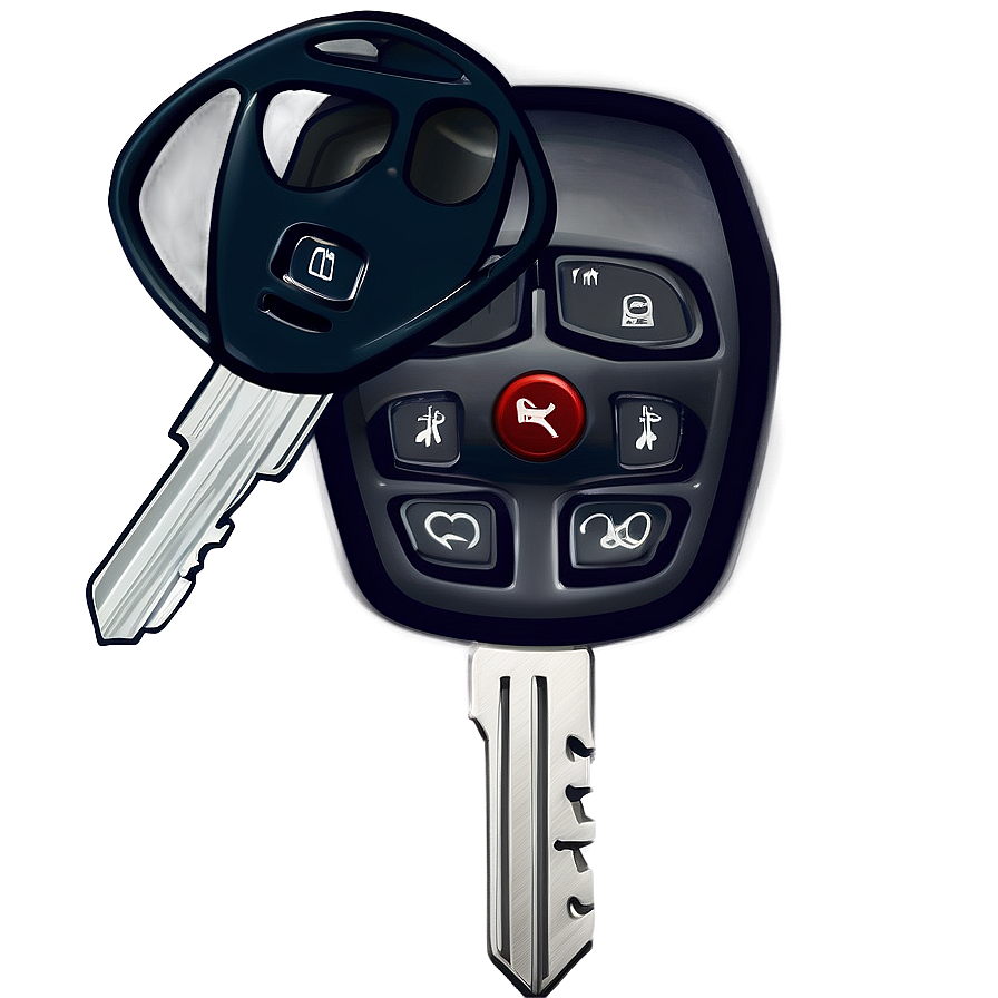 Animated Car Keys Png 06122024 PNG image