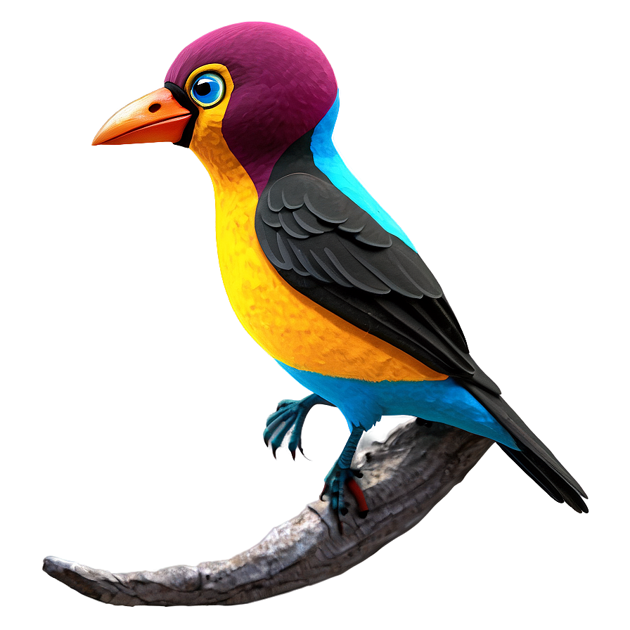 Animated Cartoon Bird Png Lle40 PNG image