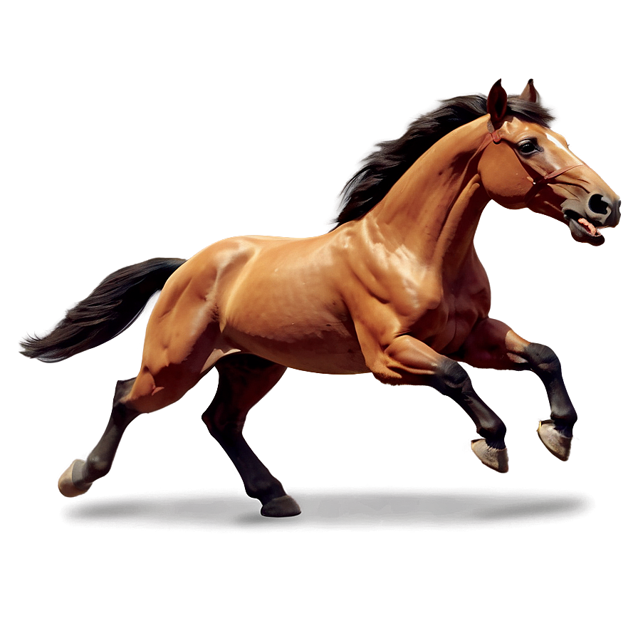 Animated Cartoon Running Horse Png 06292024 PNG image