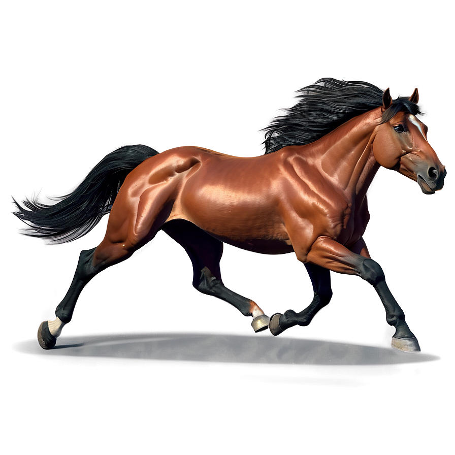 Animated Cartoon Running Horse Png 06292024 PNG image