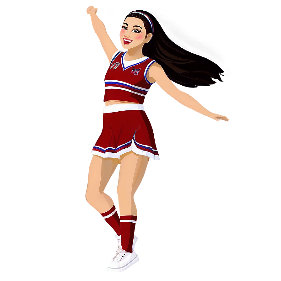 Animated Cheerleader Jump Png 13 PNG image