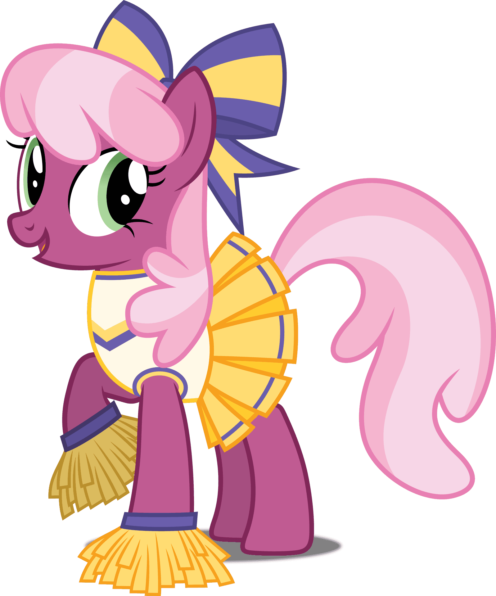 Animated Cheerleader Pony PNG image