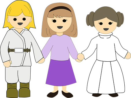 Animated Children Costumes Star Wars PNG image