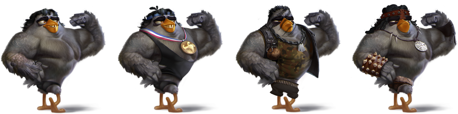 Animated_ Chimpanzee_ Character_ Evolution PNG image