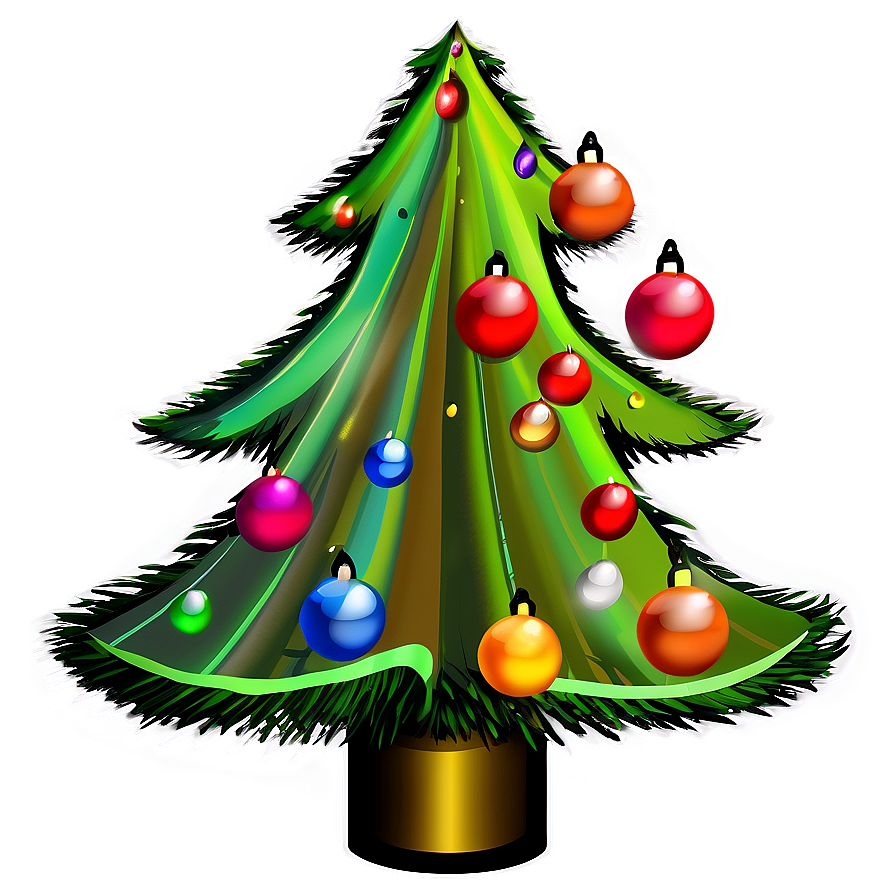 Animated Christmas Tree Png Lwi PNG image