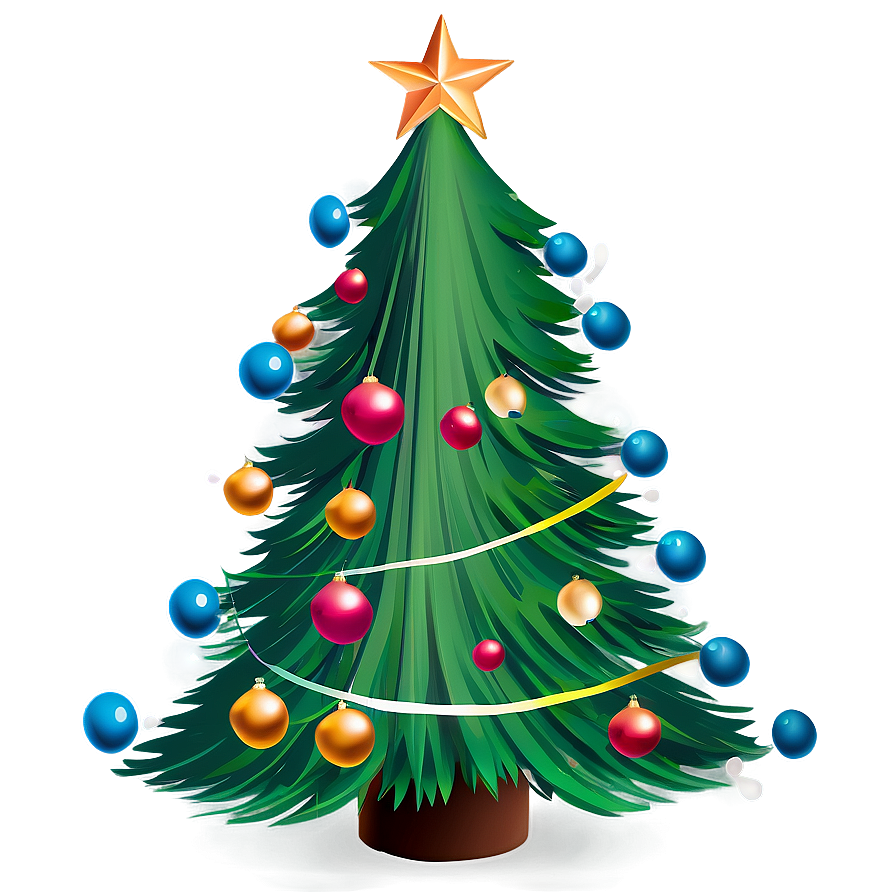 Animated Christmas Tree Transparent Png 05262024 PNG image