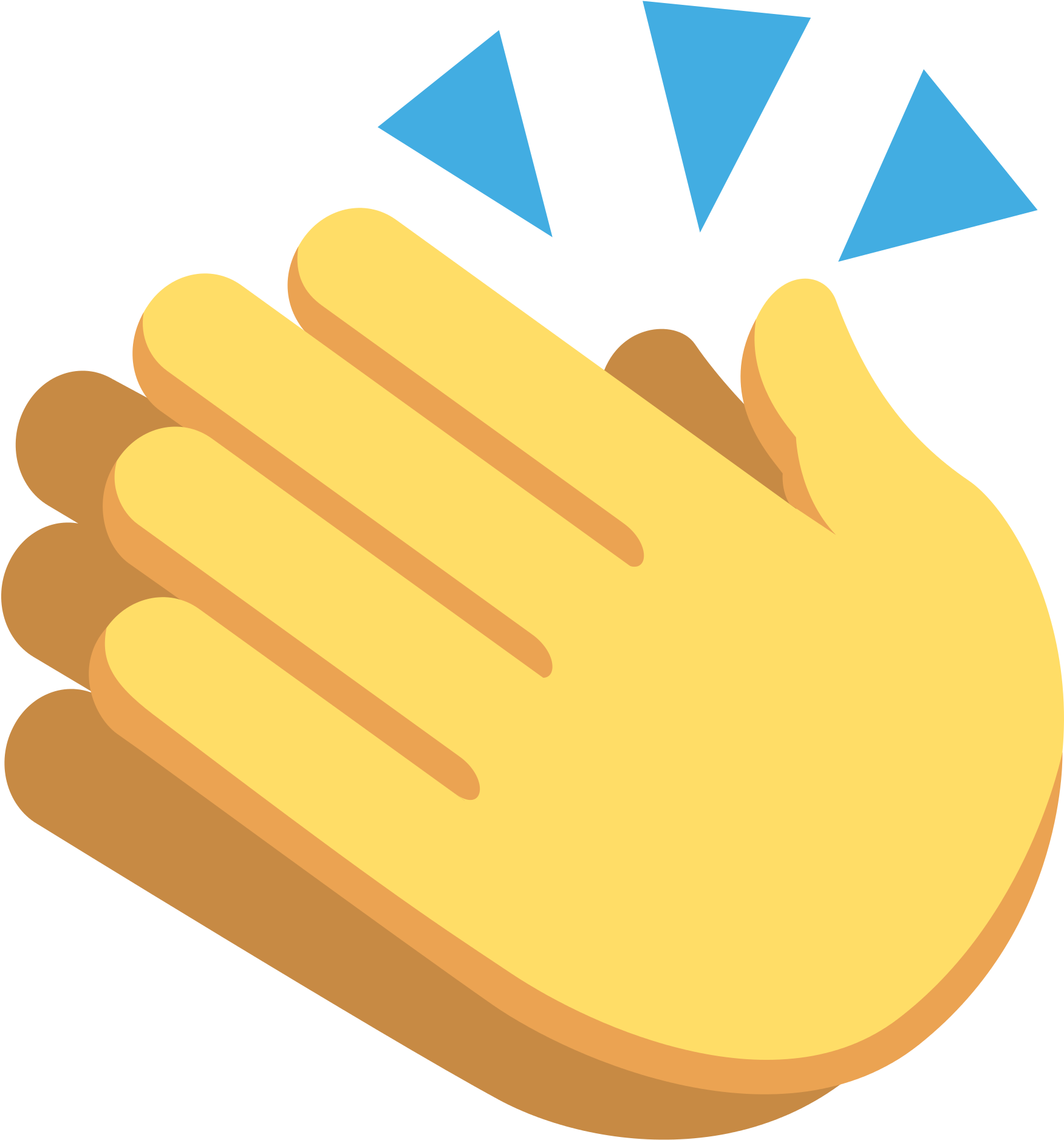 Animated Clapping Hands Emoji | PNGpix.com