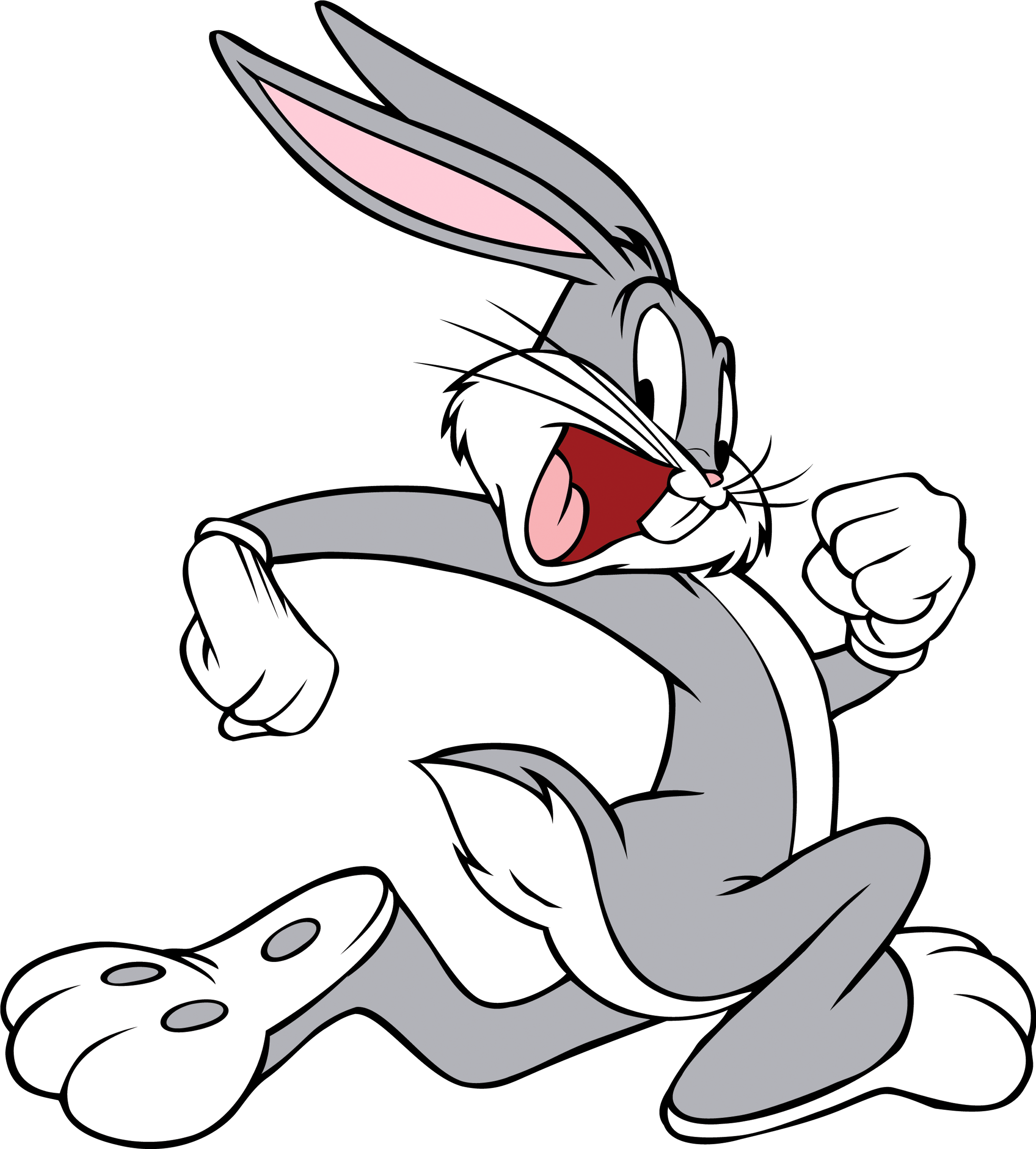 Animated Classic Bunny Character PNG image