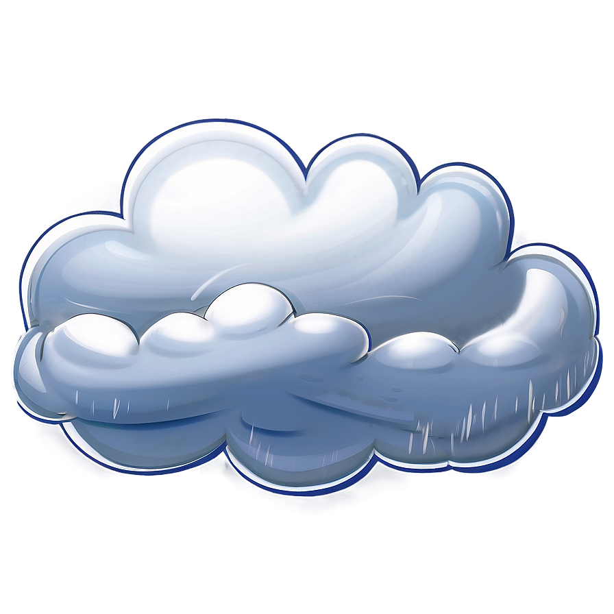 Animated Cloud Cartoon Png 14 PNG image