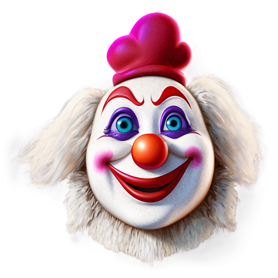 Animated Clown Face Drawing Png Boj42 PNG image