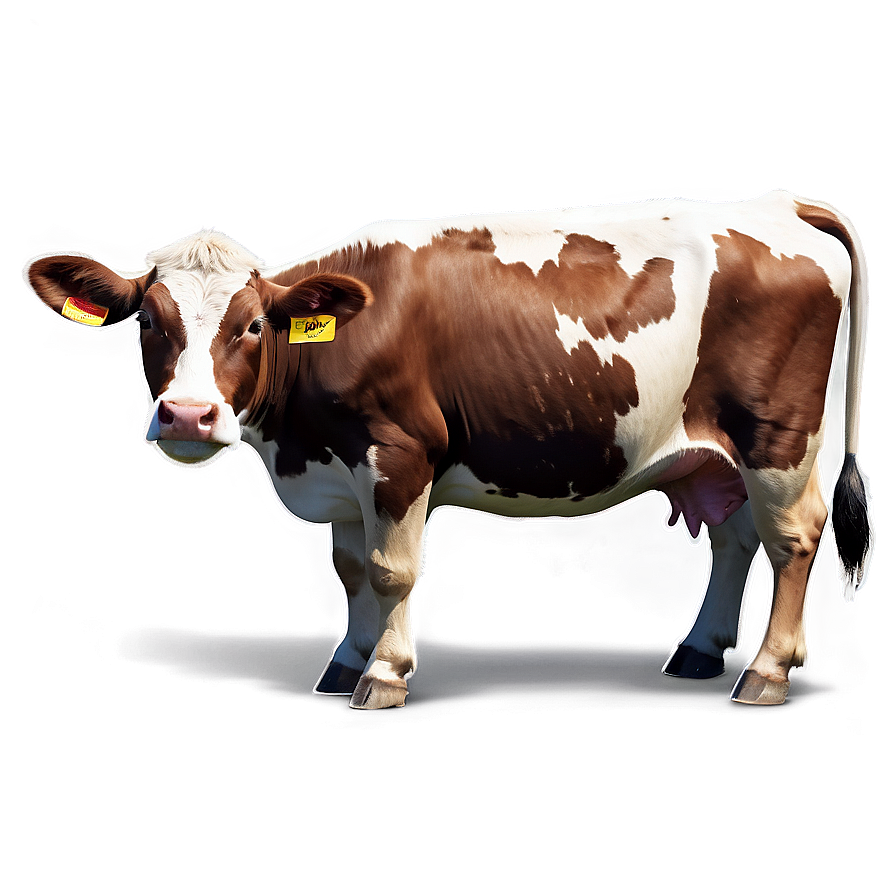 Animated Cow Character Clipart Png 06272024 PNG image