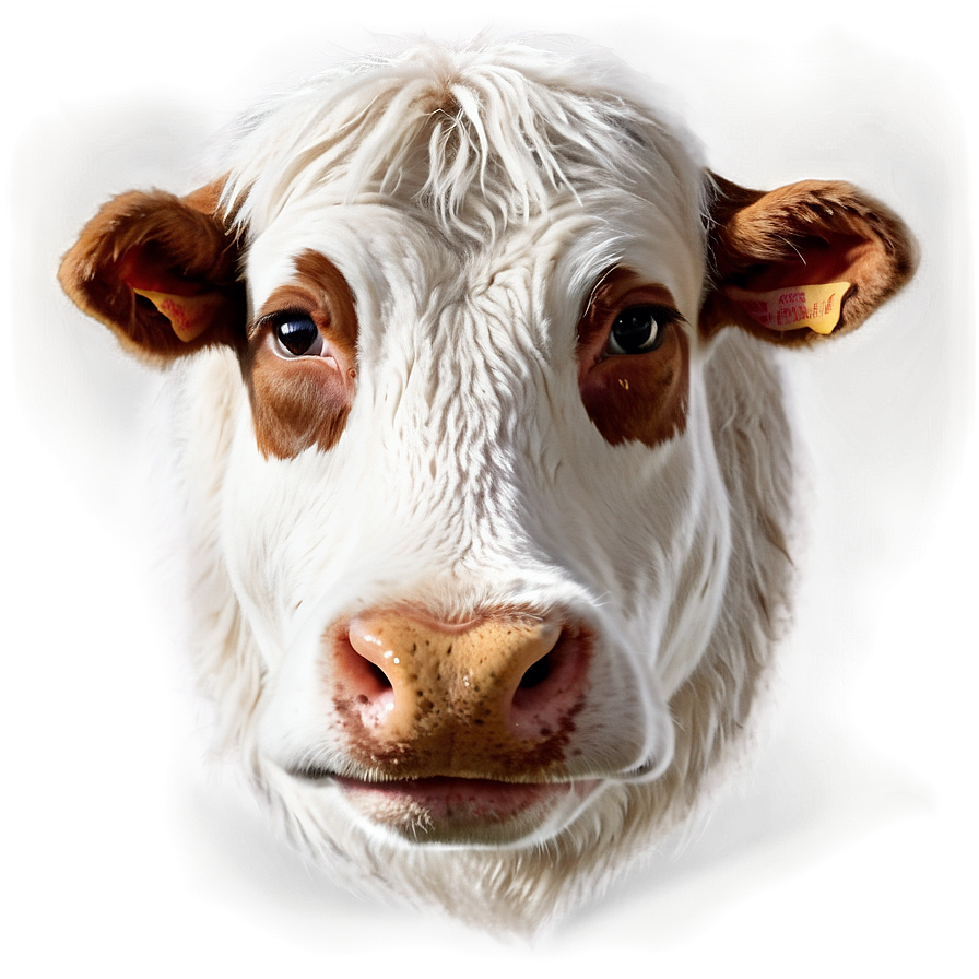 Animated Cow Head Png 06212024 PNG image