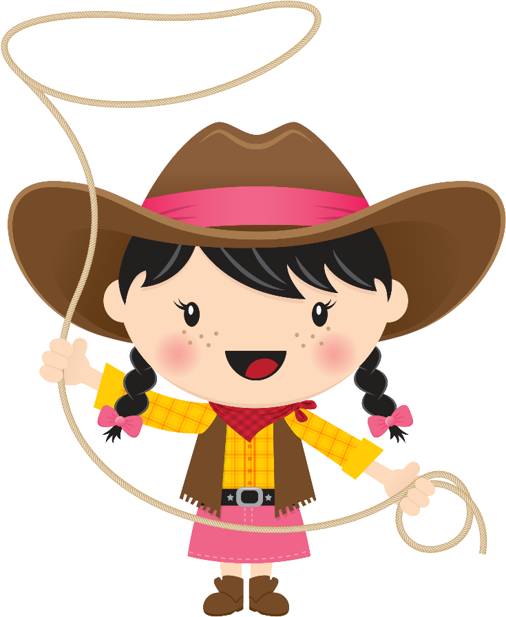 Animated Cowgirl With Lasso.png PNG image