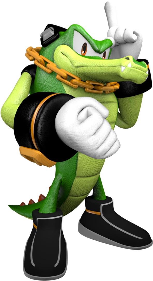 Animated Crocodile Character Pose PNG image