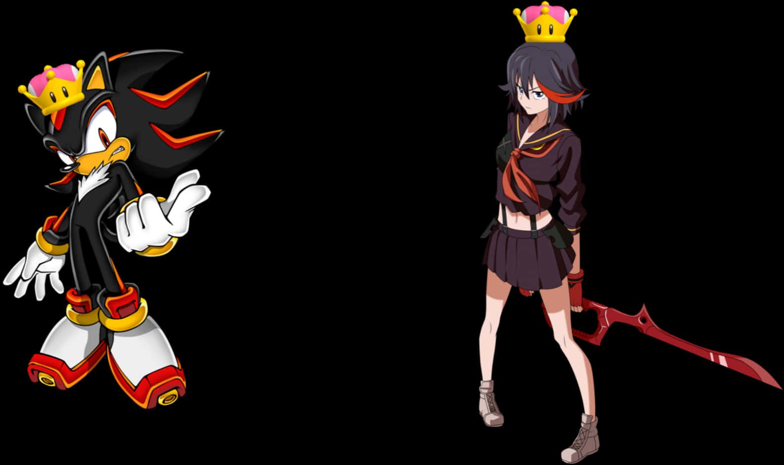 Animated Crossover Kingsand Queens PNG image