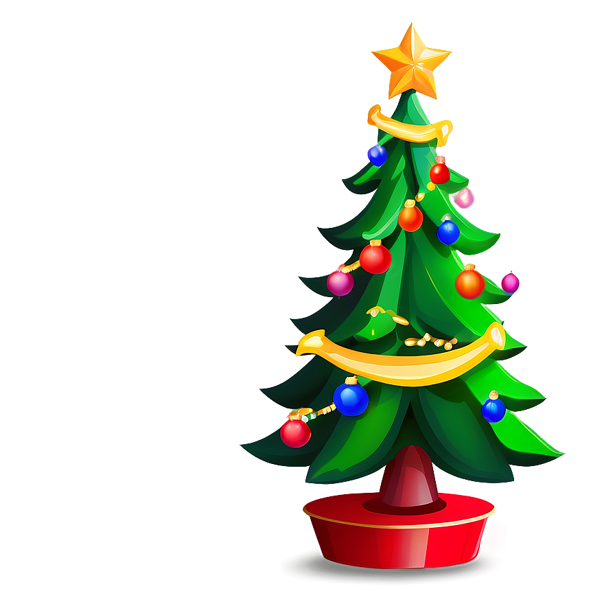 Animated Cute Christmas Tree Png 56 PNG image