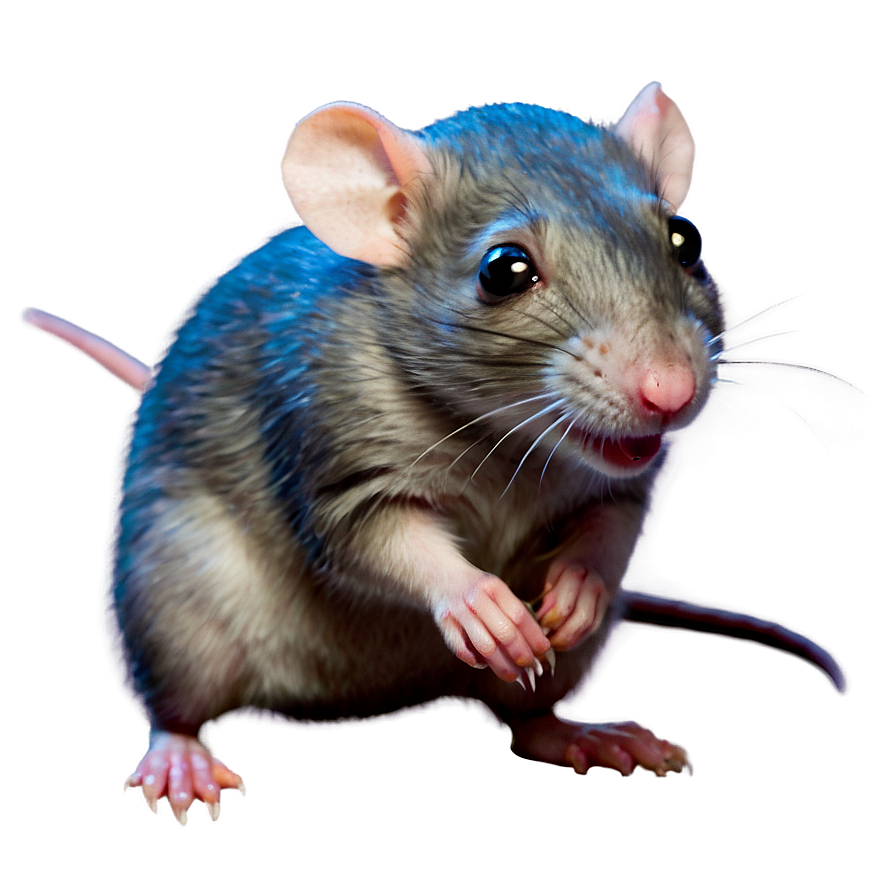 Animated Cute Rat Png 06252024 PNG image