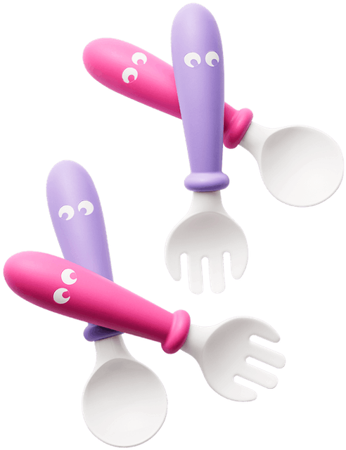 Animated Cutlery Friends PNG image