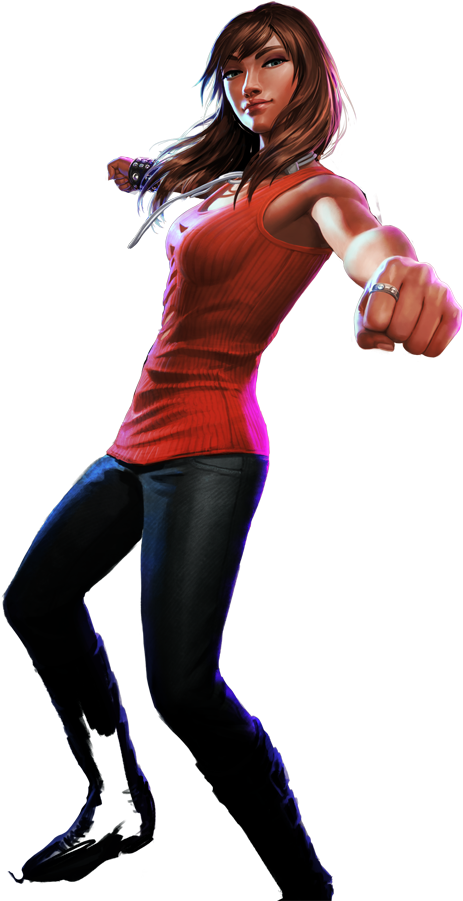 Animated Dance Move Female Character PNG image