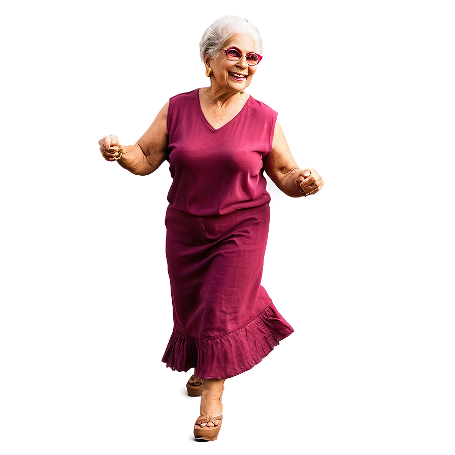 Animated Dancing Abuela Png Say59 PNG image