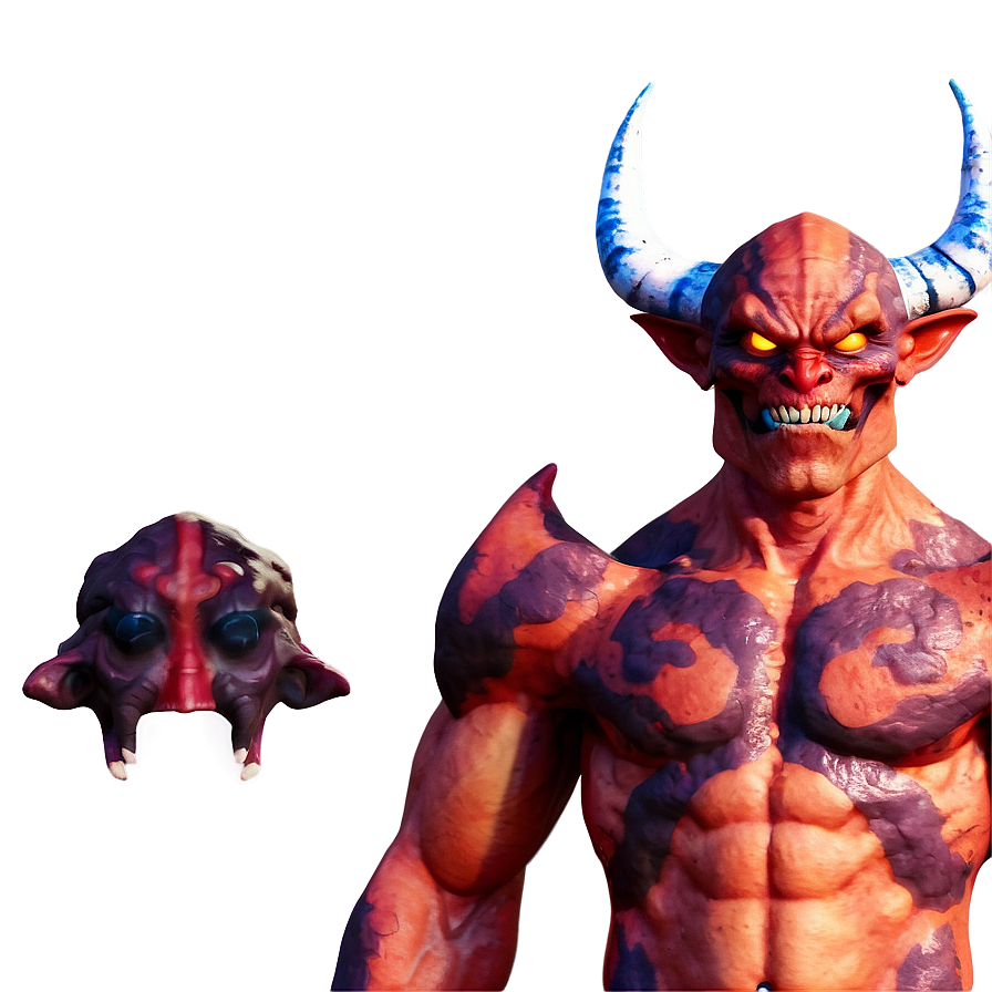 Animated Demon Character Png 05062024 PNG image