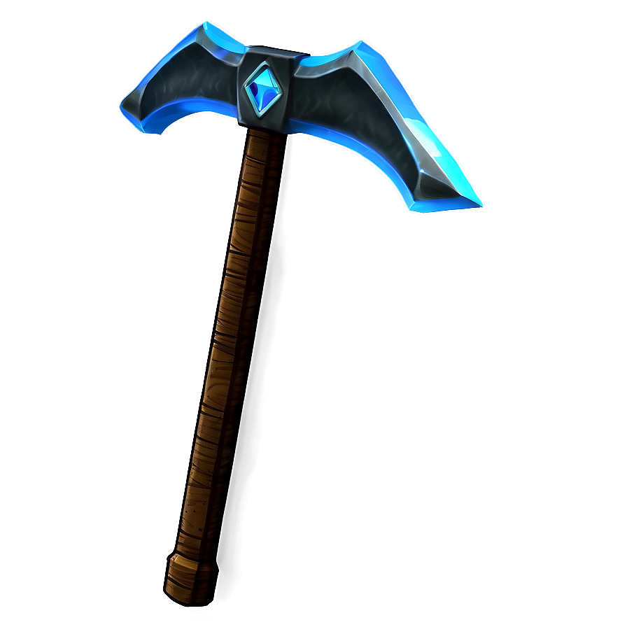 Animated Diamond Pickaxe Png 06122024 PNG image