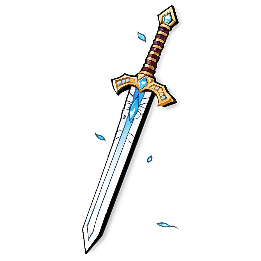 Animated Diamond Sword Png 05252024 PNG image