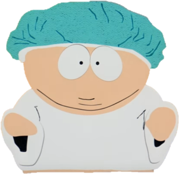 Animated Doctor Character PNG image